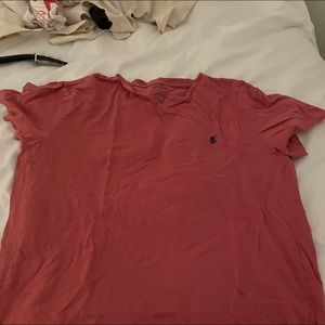 Polo men t shirt v neck